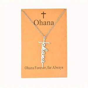NEW Ohana Silver Necklace